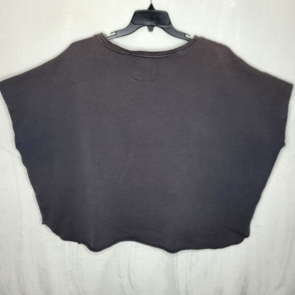 Frank & Eileen Gray Caplet Pullover Sweater One Size - Picture 5 of 5